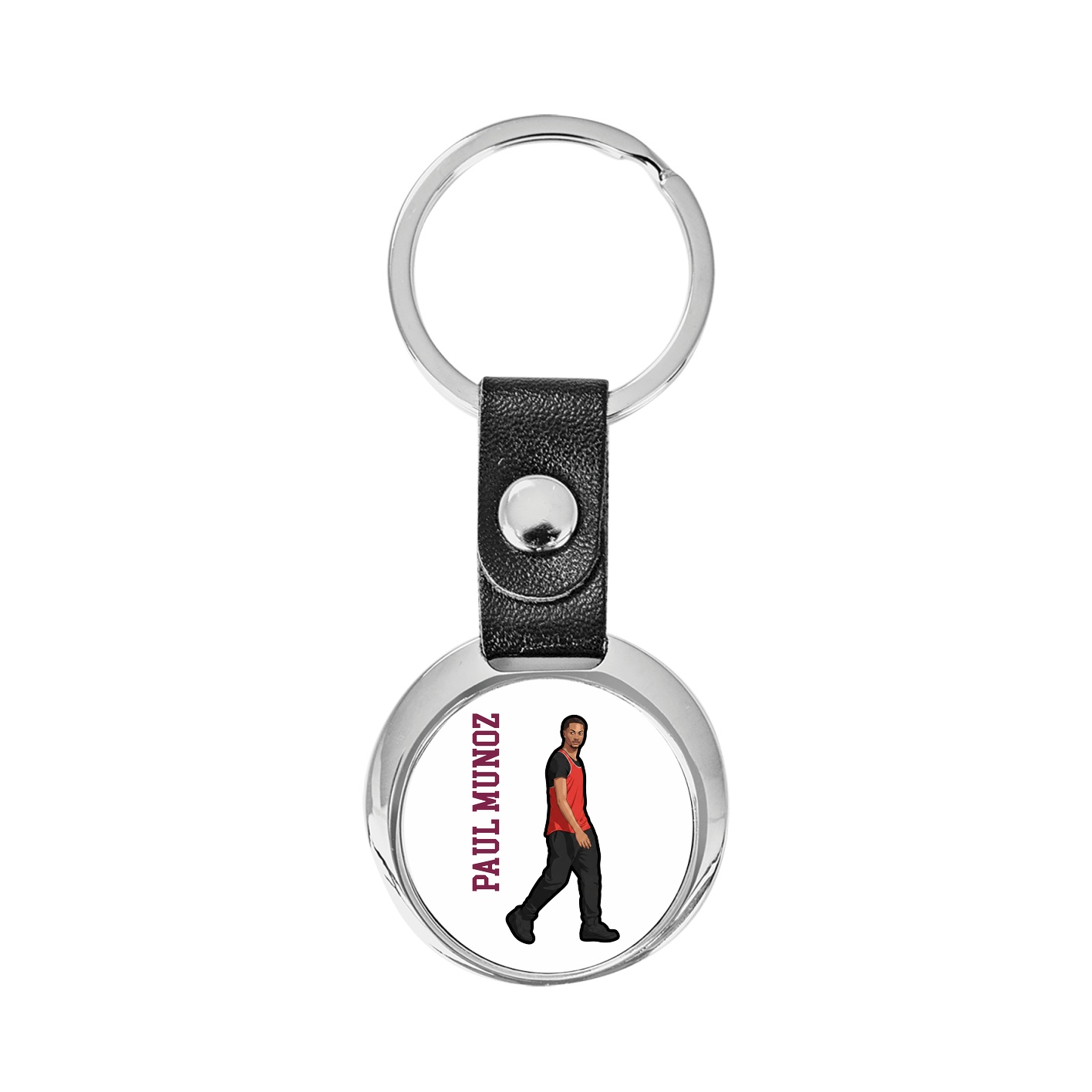 Key Chain — Name Vertical in Classic