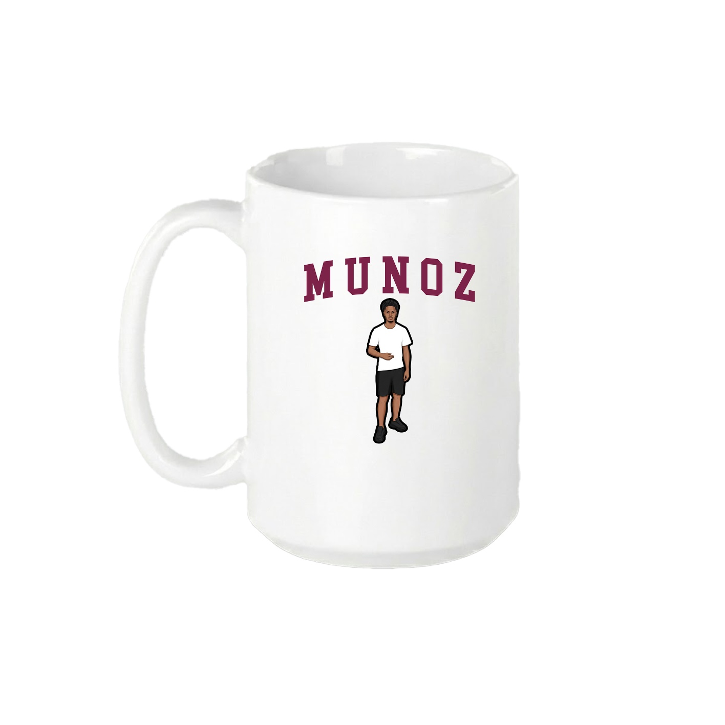 15oz Coffee Mug — Shirsey in White