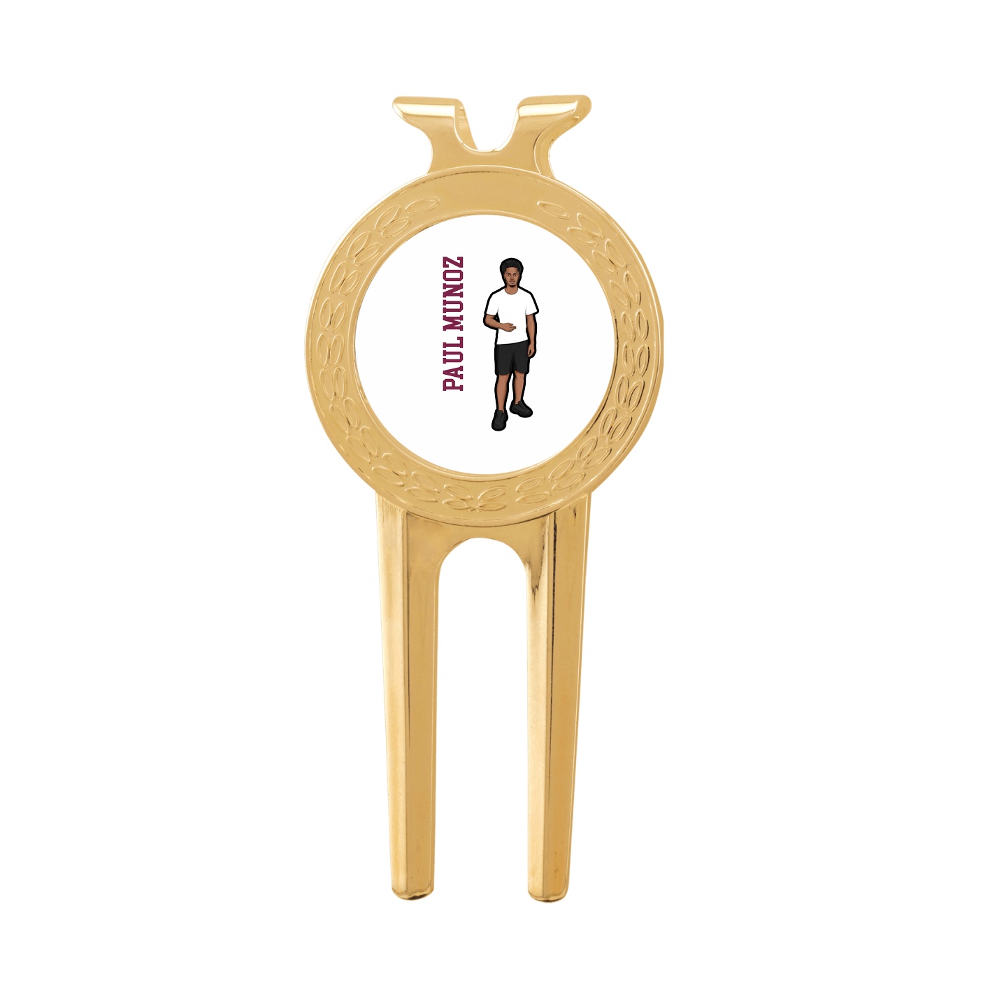 Divot Tool with Ball Marker — Name Vertical in Classic
