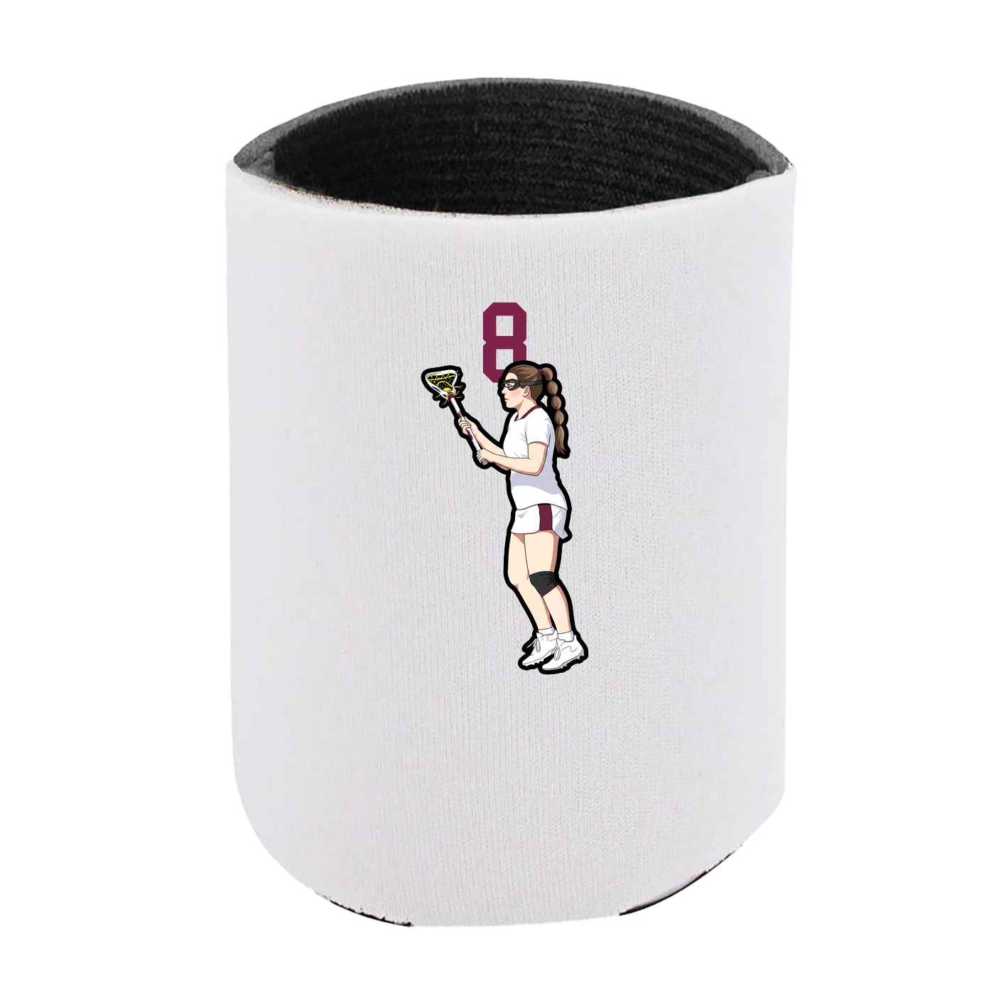 Can Holder — Number Top in White