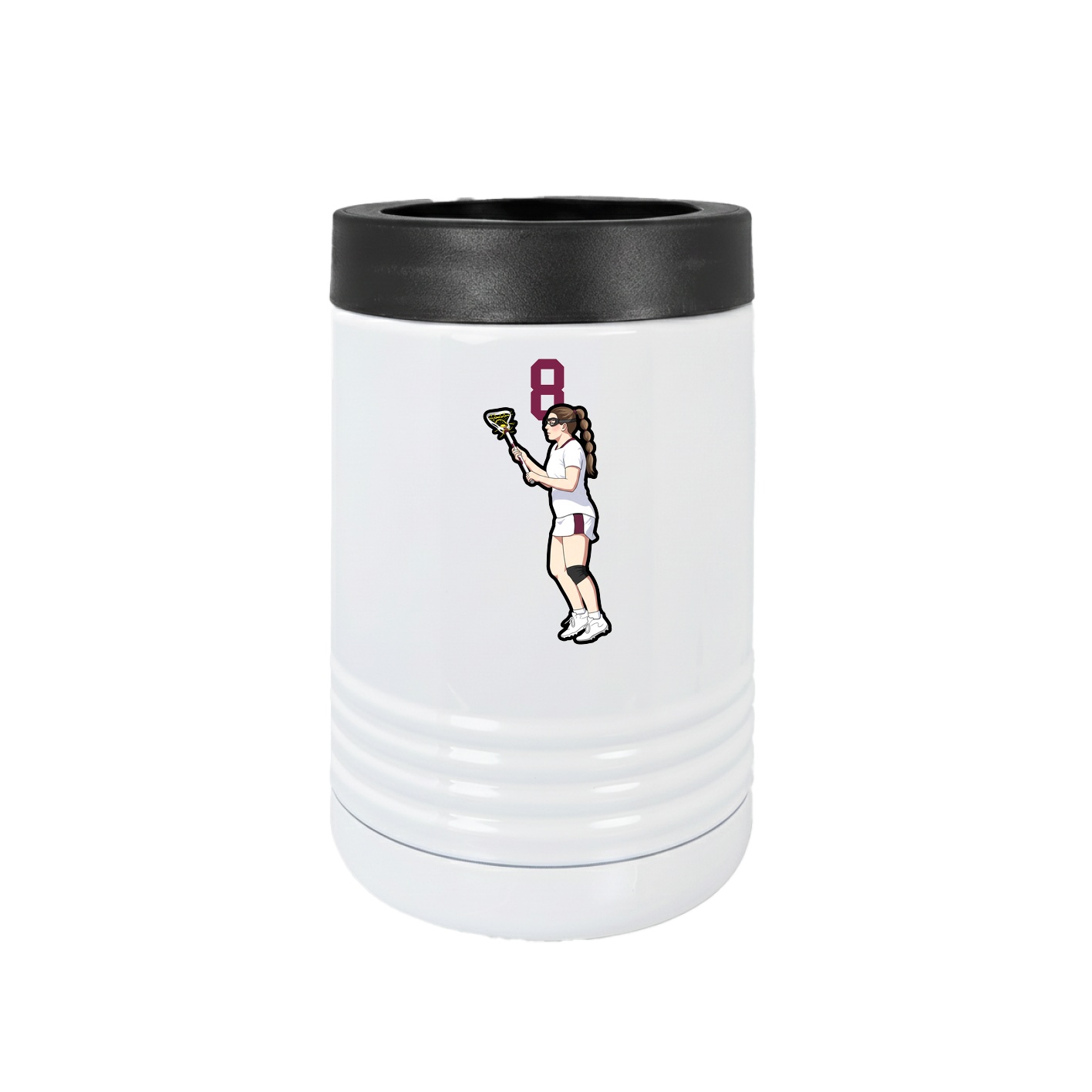 Beverage Holder — Number Top in White