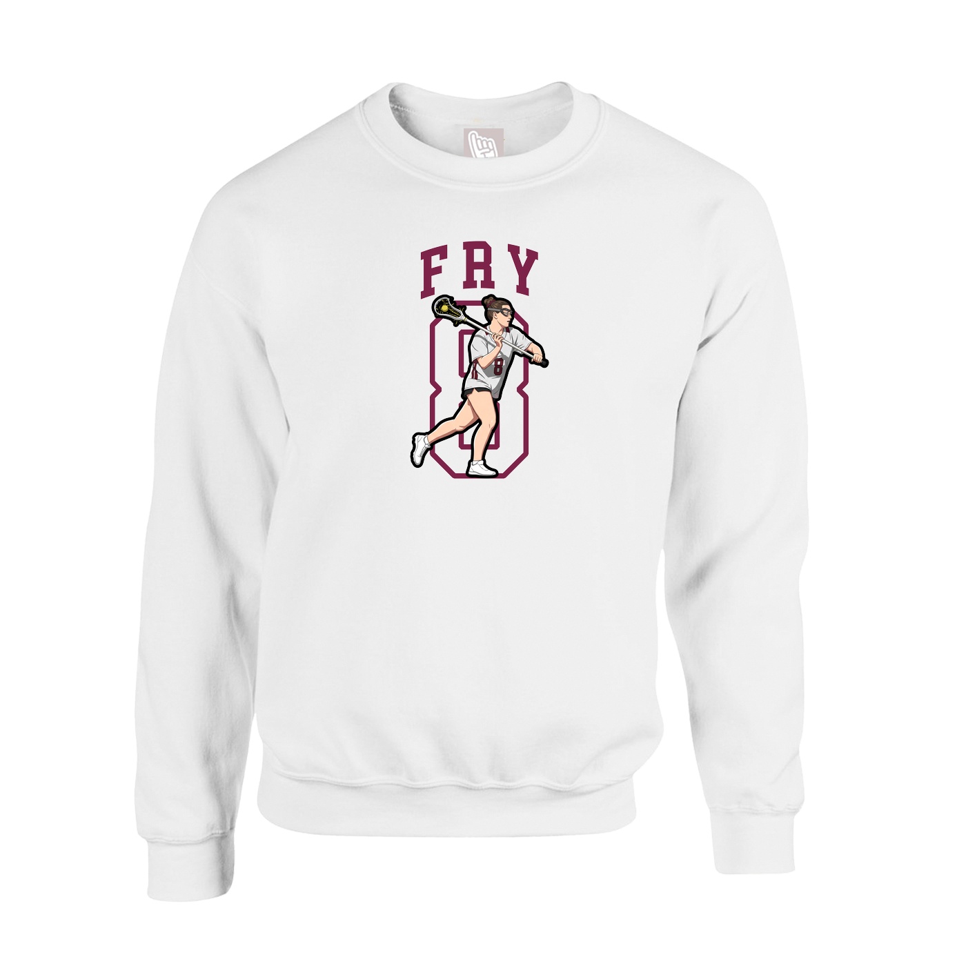Fleece Crew — Shirsey in White