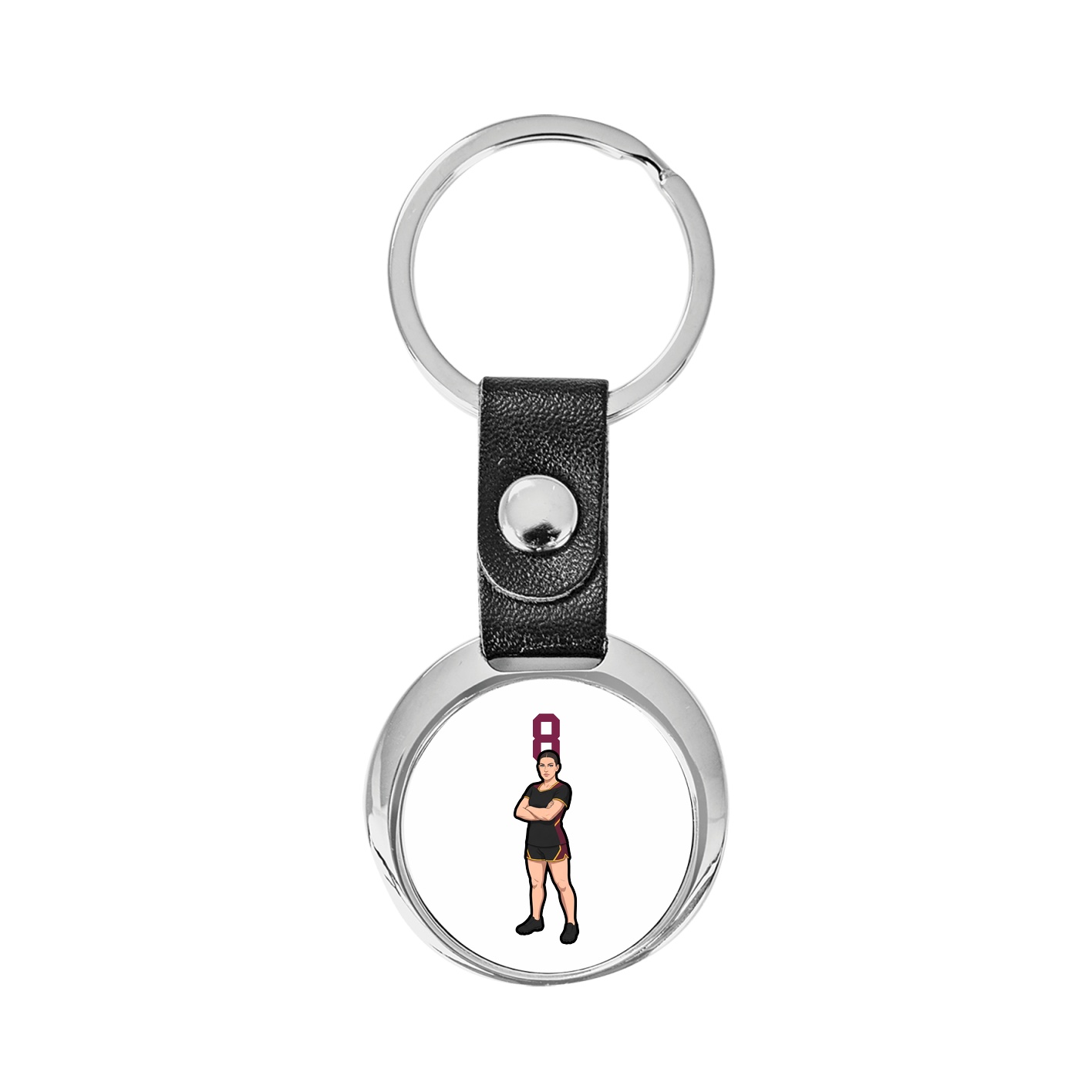 Key Chain — Number Top in Classic