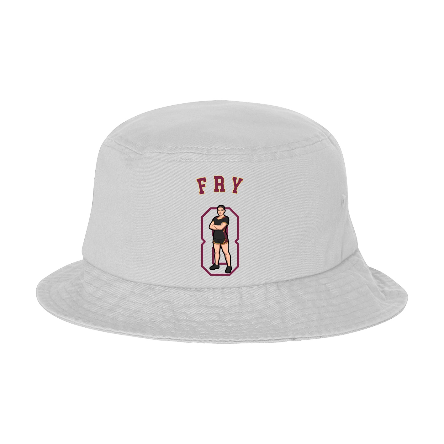 Bucket Cap — Shirsey Arch in White