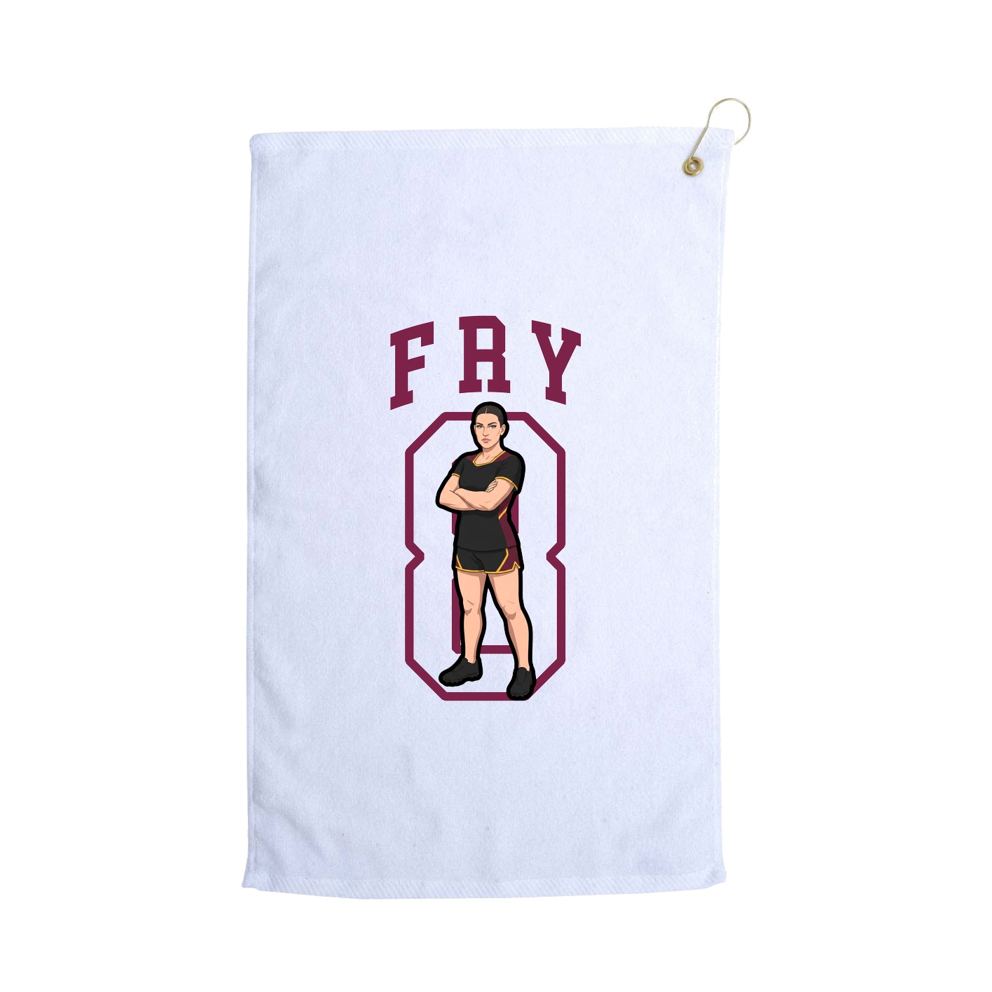 Golf Towel — Shirsey in White