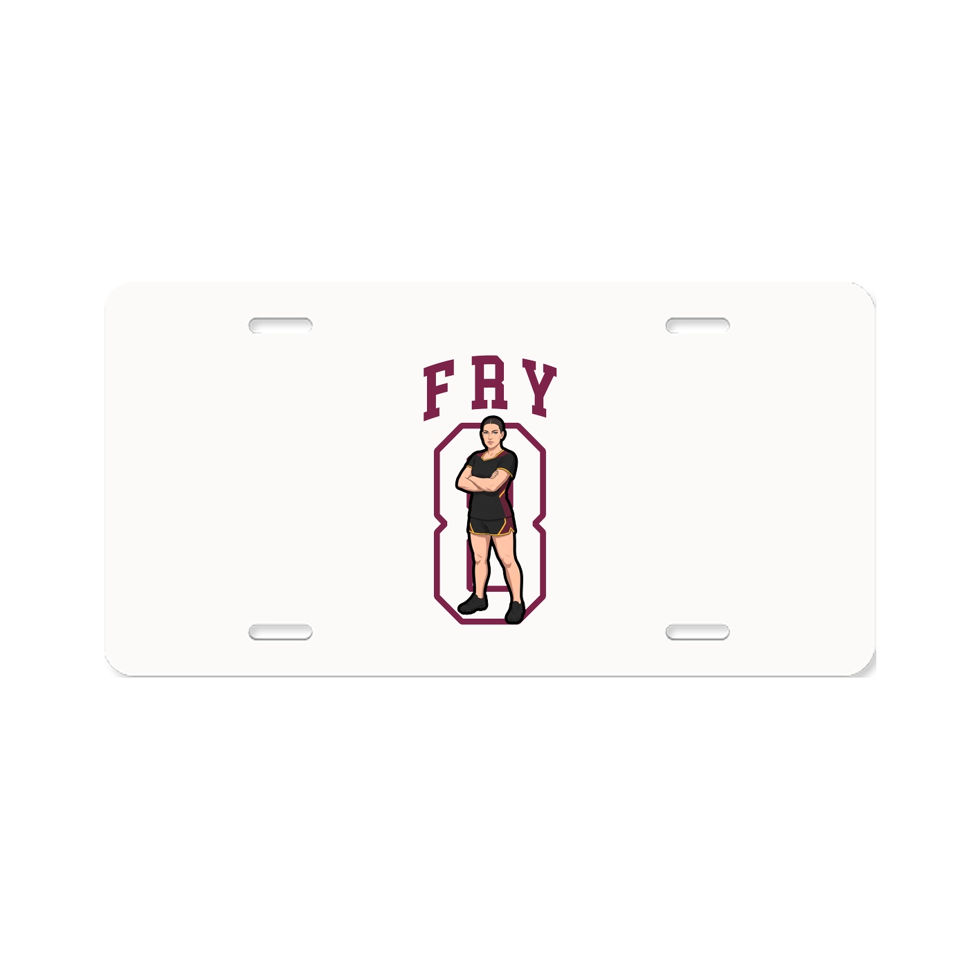 License Plate — Shirsey in Classic