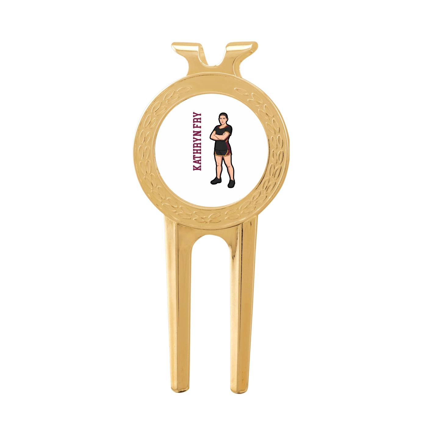 Divot Tool with Ball Marker — Name Vertical in Classic