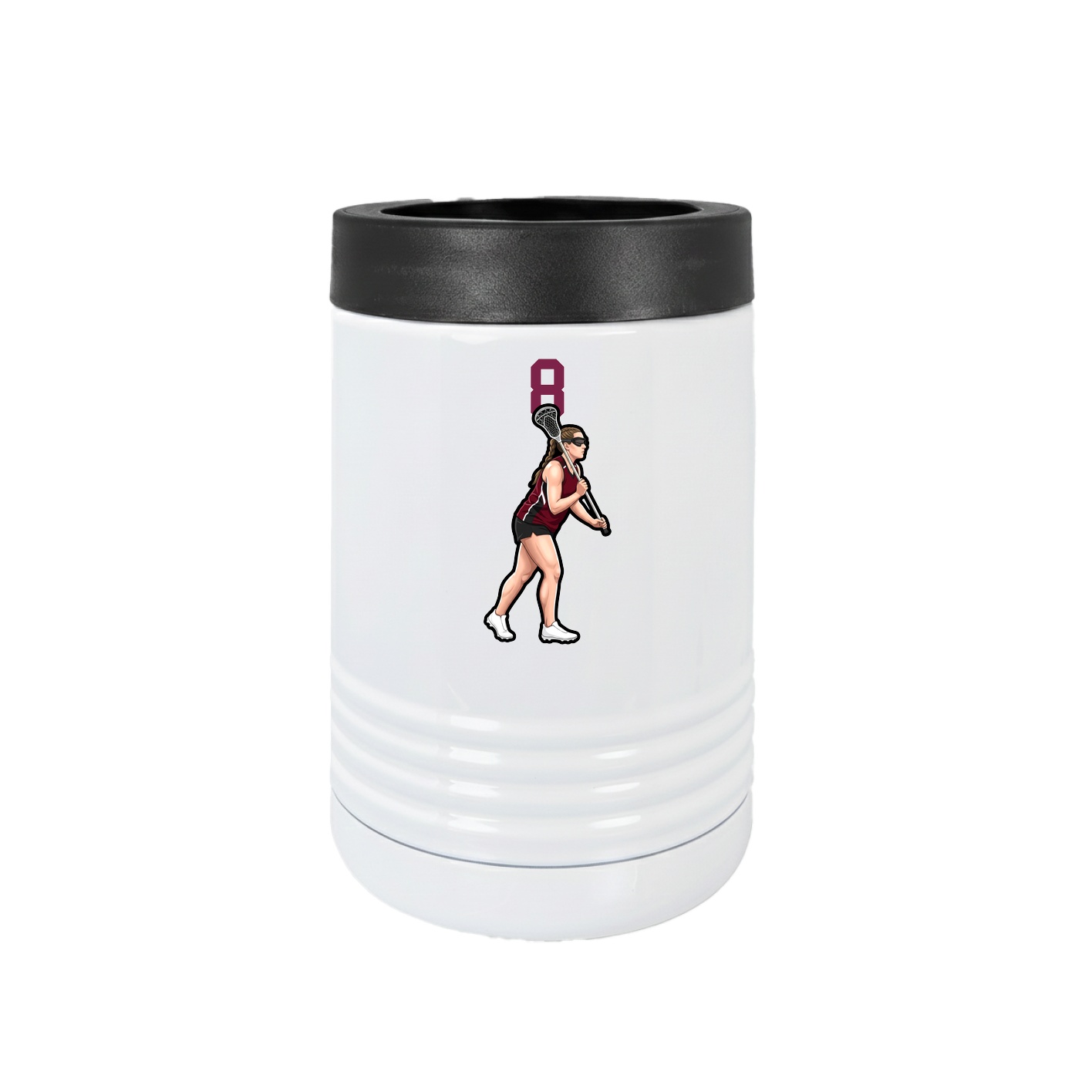 Beverage Holder — Number Top in White