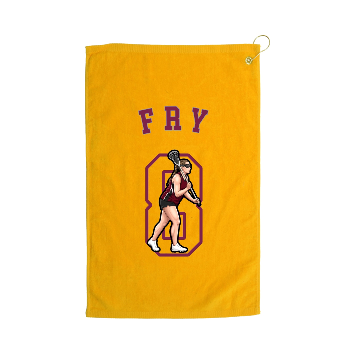 Golf Towel — Shirsey Arch in Gold