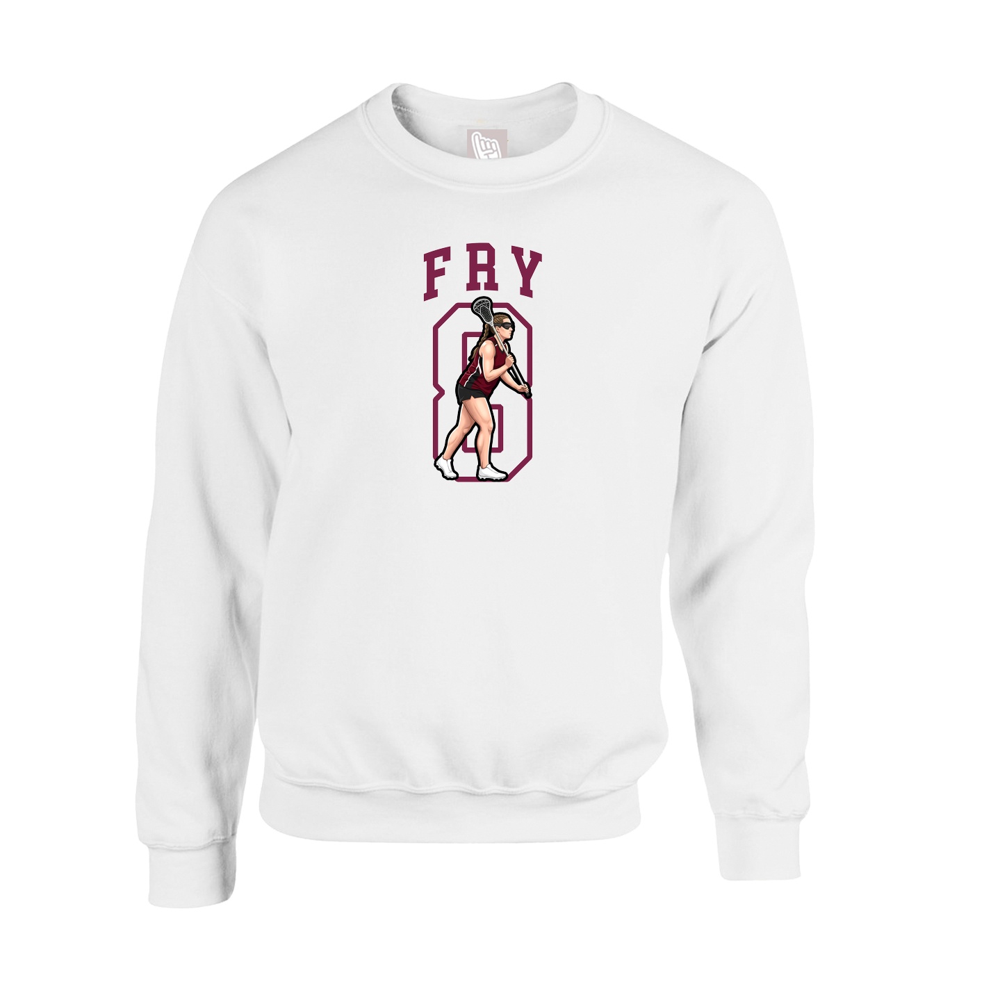 Fleece Crew — Shirsey in White