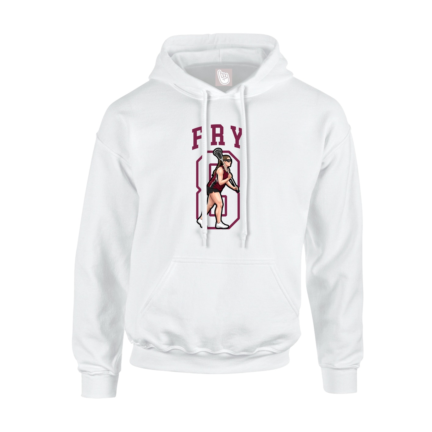 Youth Hoodie — Shirsey in White