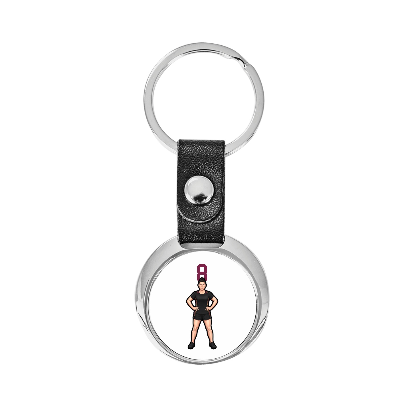 Key Chain — Number Top in Classic