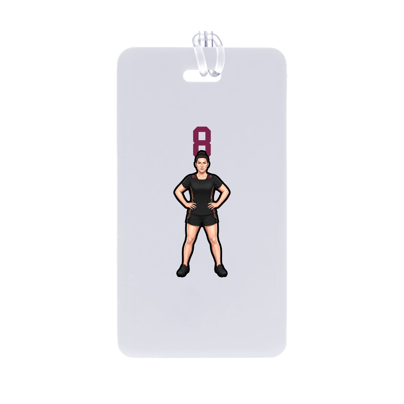 Bag Tag — Number Top in Classic