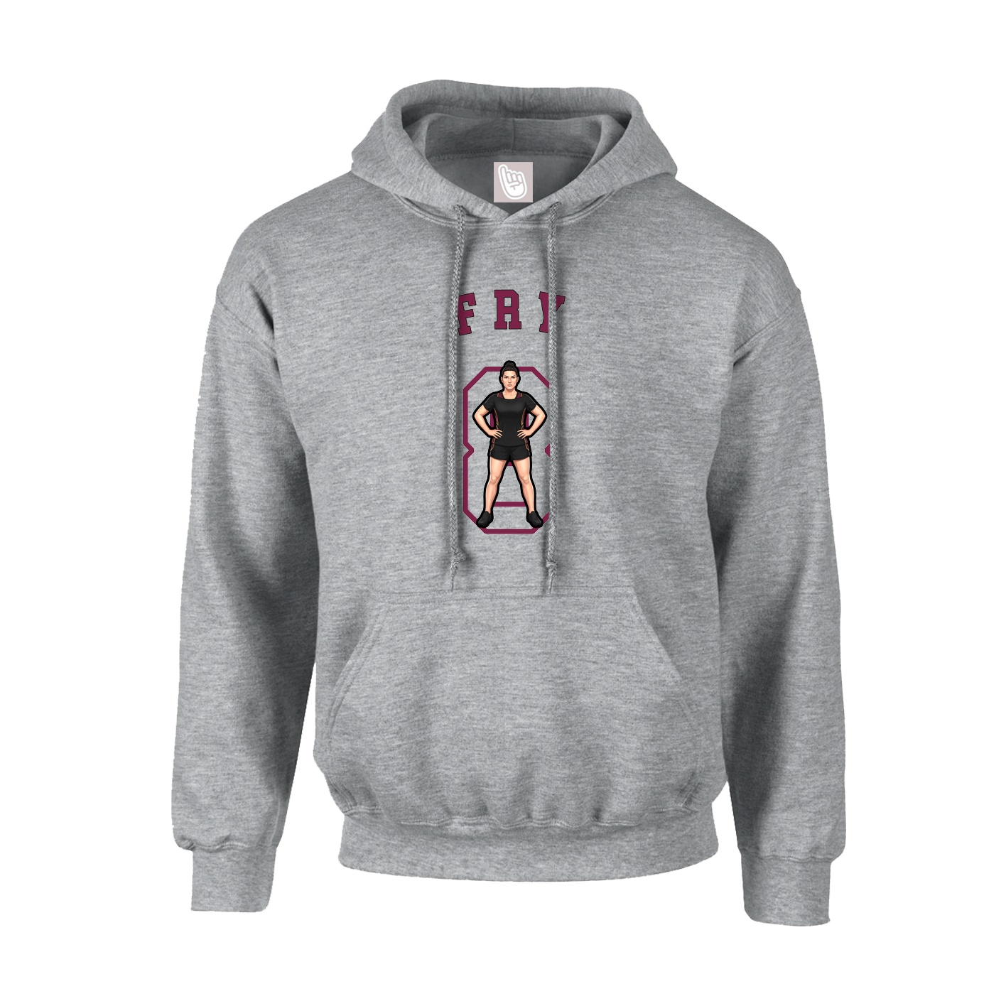 Hoodie — Shirsey Arch in Grey