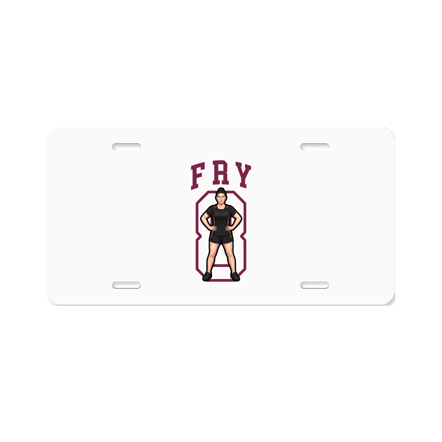 Aluminum License Plate