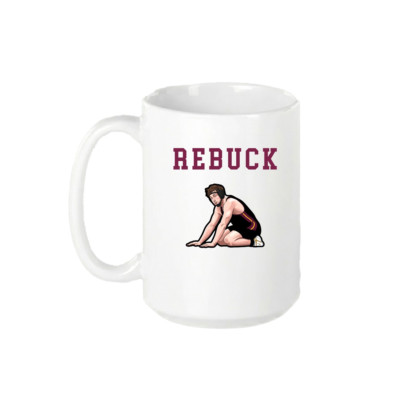15oz Coffee Mug — Shirsey in White