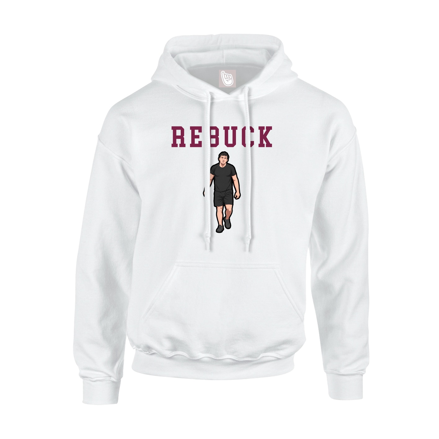 Hoodie — Shirsey in White