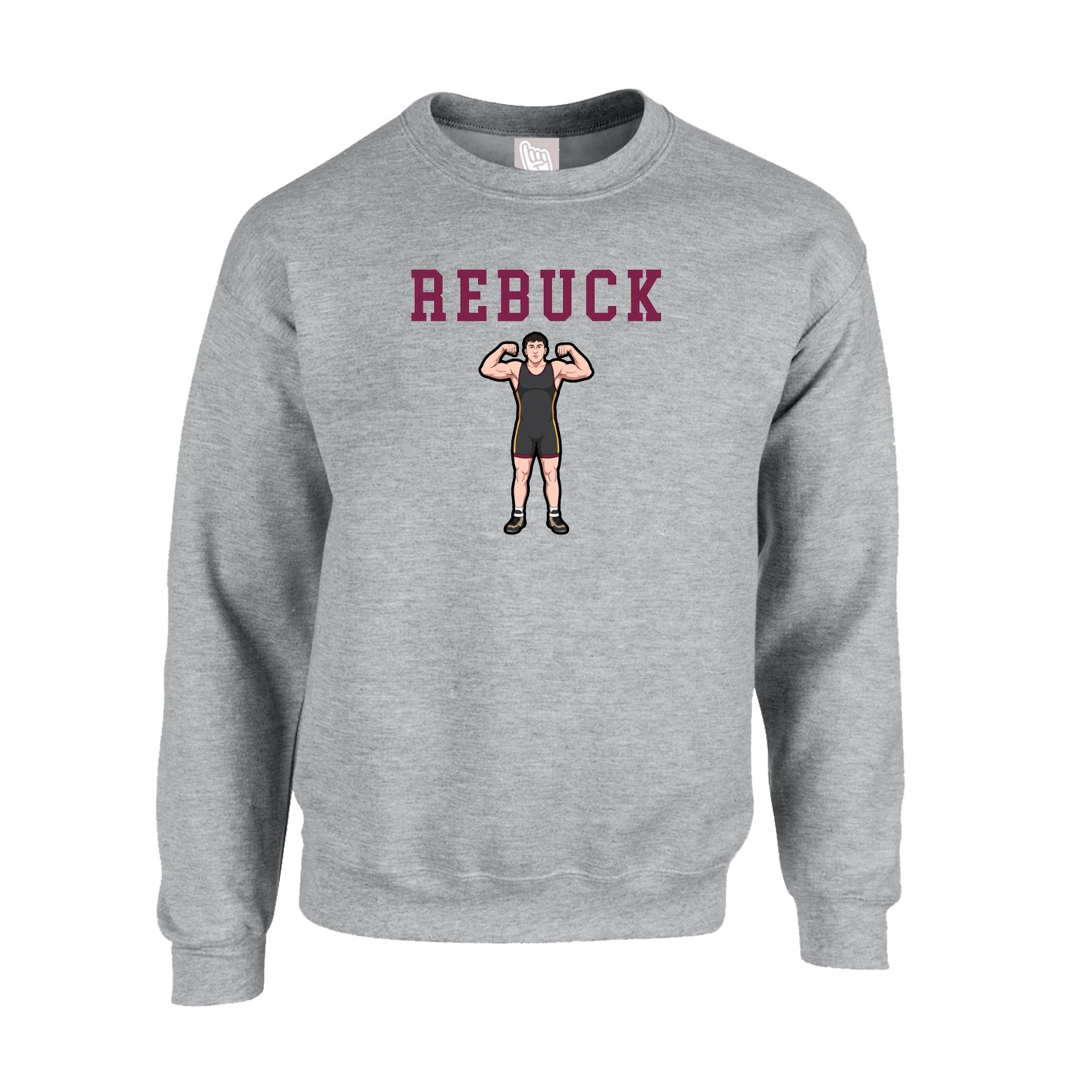 Fleece Crew — Shirsey in Grey