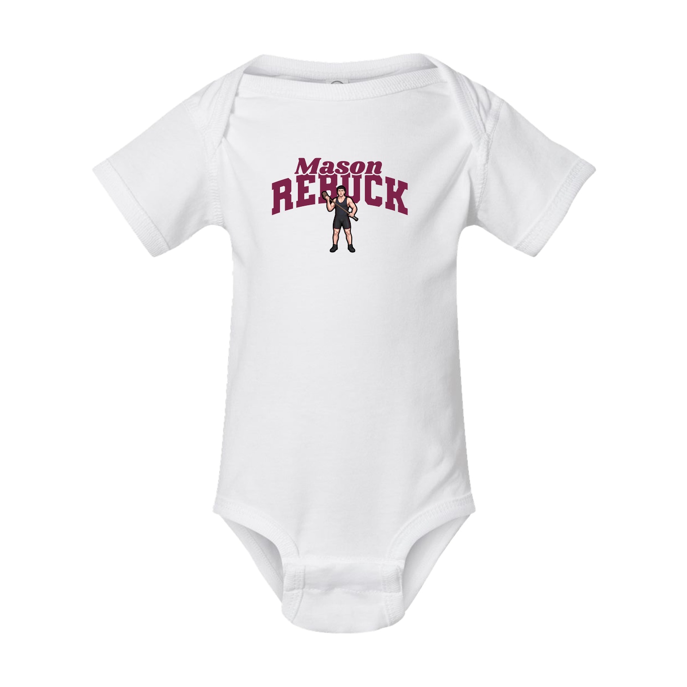 Baby Onesie — Signature Arch in White