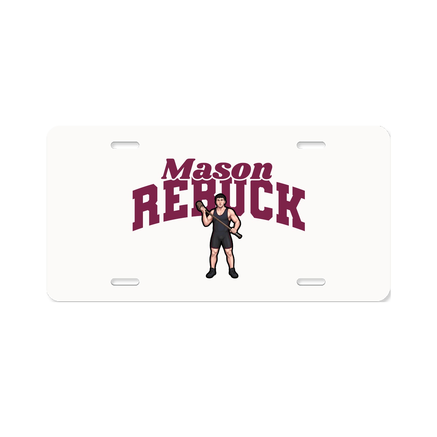 License Plate — Signature Arch in Classic