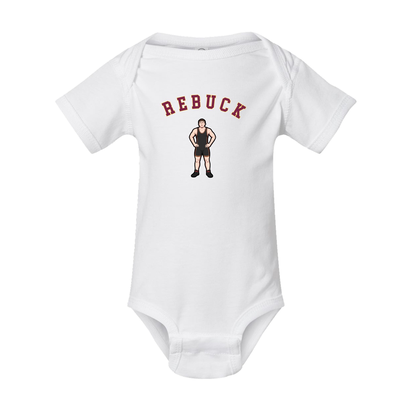 Baby Onesie — Shirsey Arch in White