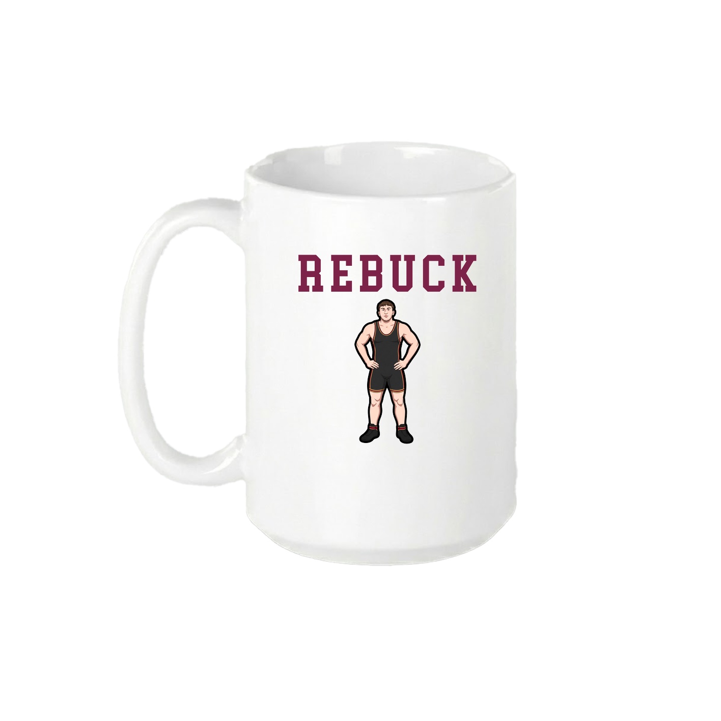 15oz Coffee Mug — Shirsey in White