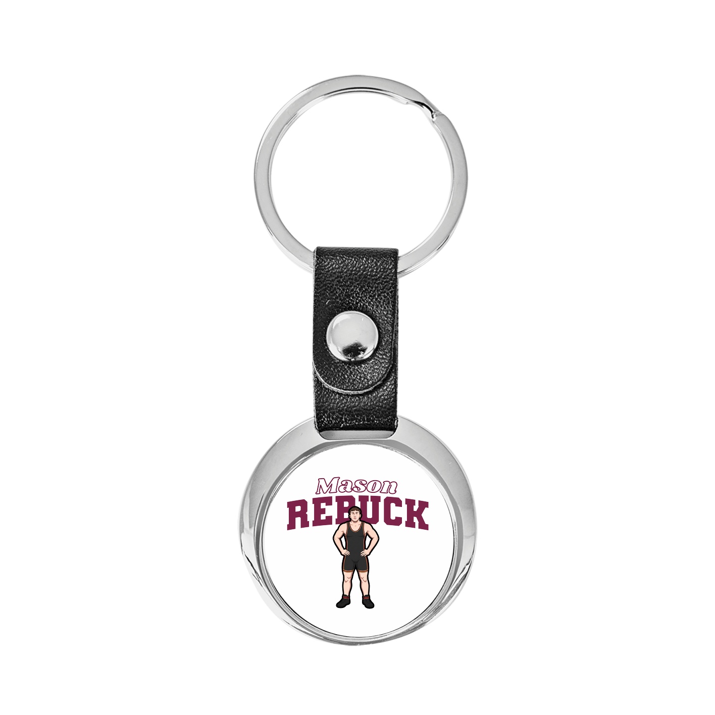 Key Chain — Name Arch in Classic