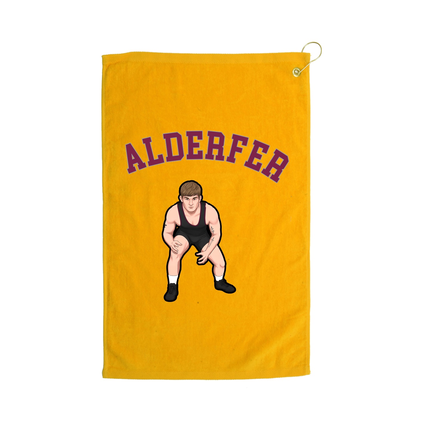 Golf Towel — Shirsey Arch in Gold