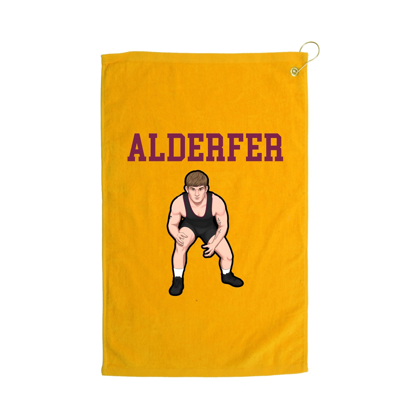 Golf Towel — Shirsey in Gold