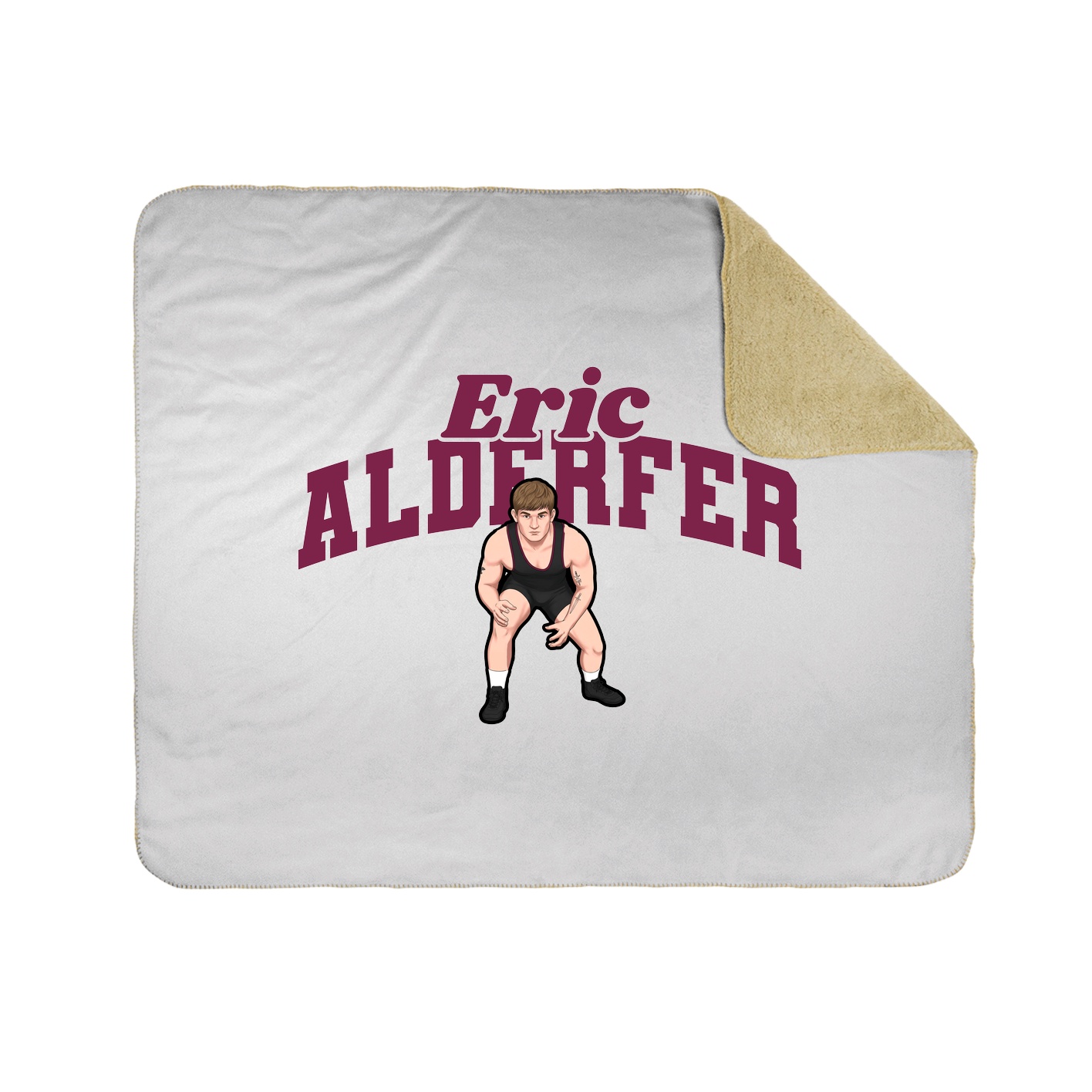 Throw Blanket — Signature Arch in White