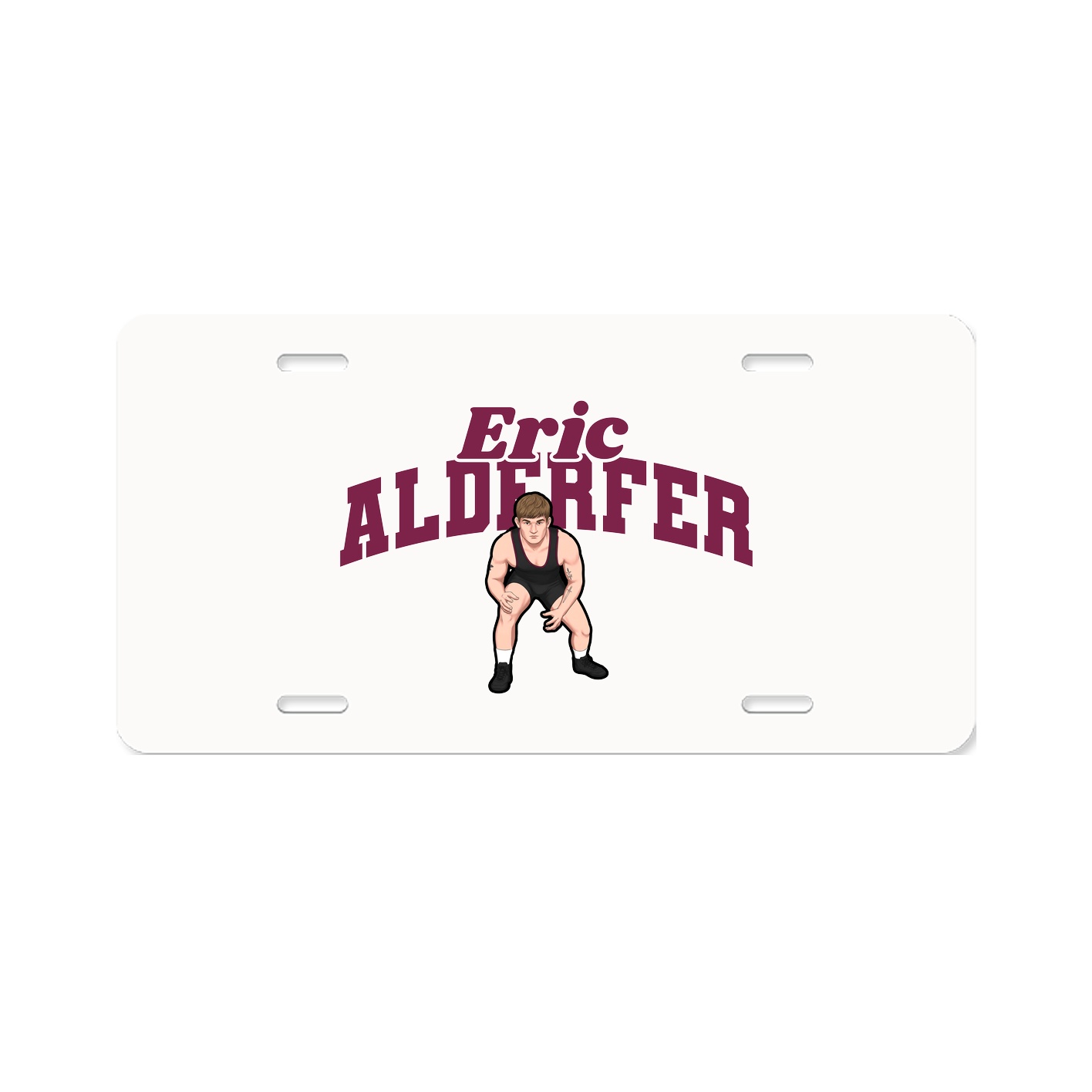 License Plate — Signature Arch in Classic