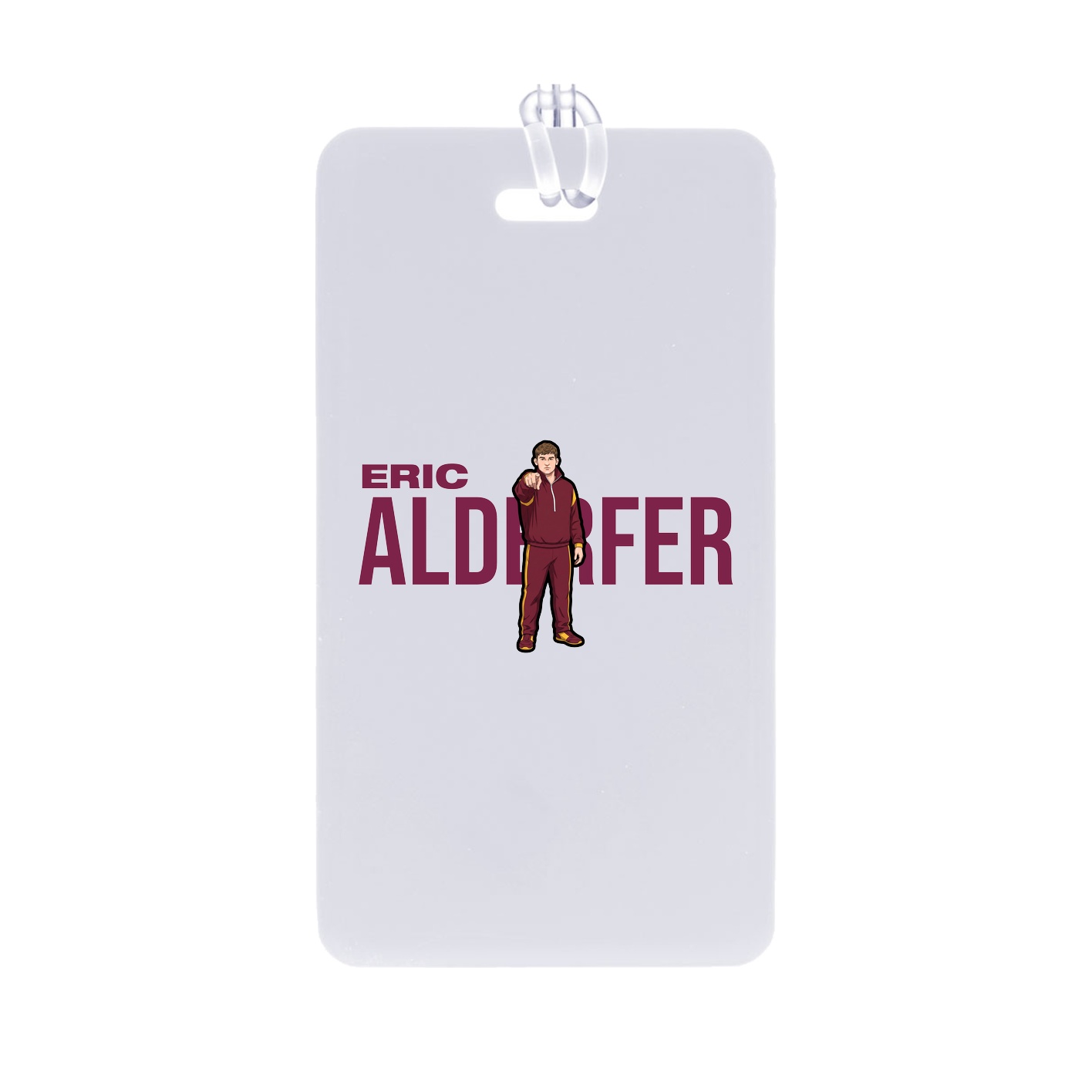 Bag Tag — Player Name in Classic