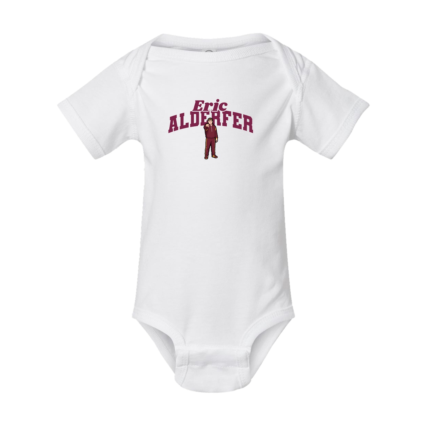 Baby Onesie — Signature Arch in White