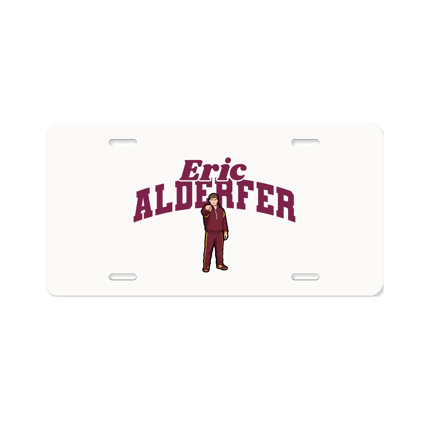 License Plate — Signature Arch in Classic