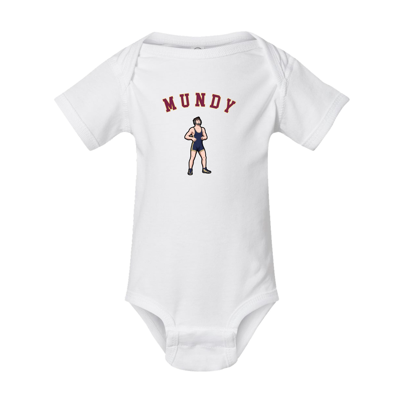 Baby Onesie — Shirsey Arch in White