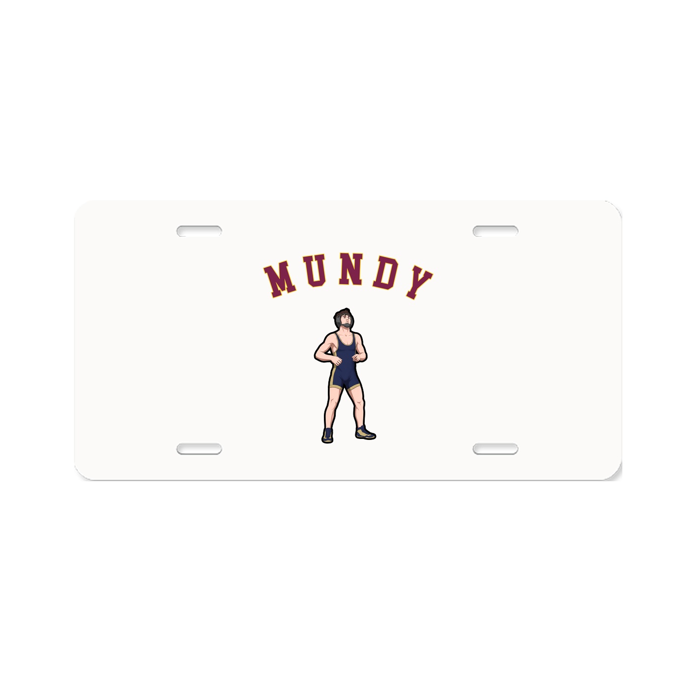 License Plate — Shirsey Arch in Classic