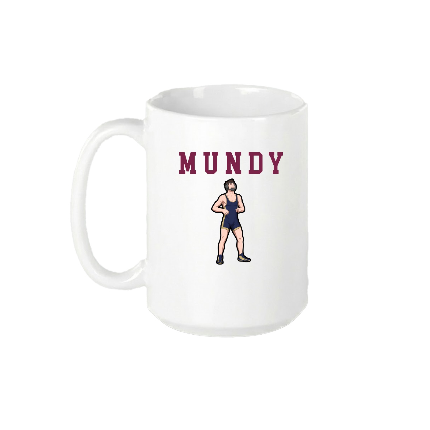 15oz Coffee Mug — Shirsey in White