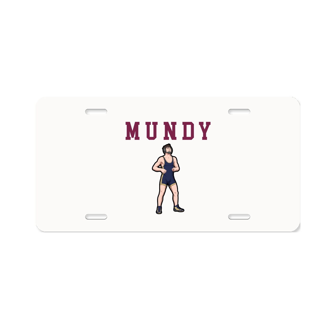 License Plate — Shirsey in Classic