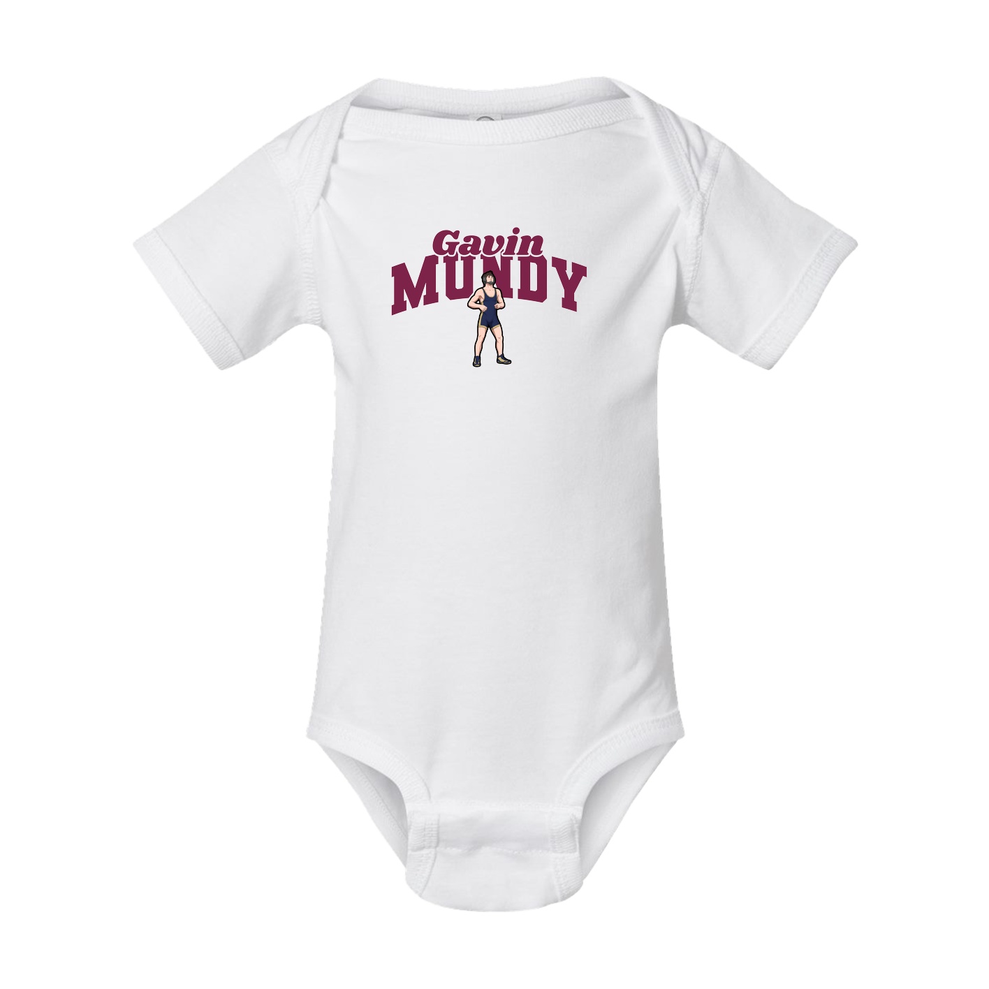 Baby Onesie — Signature Arch in White