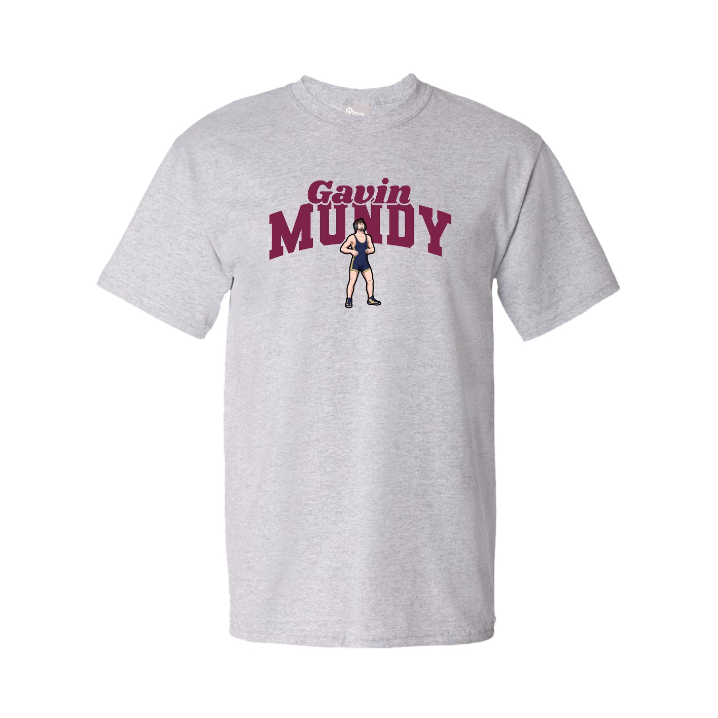 Youth Tee — Signature Arch in Grey