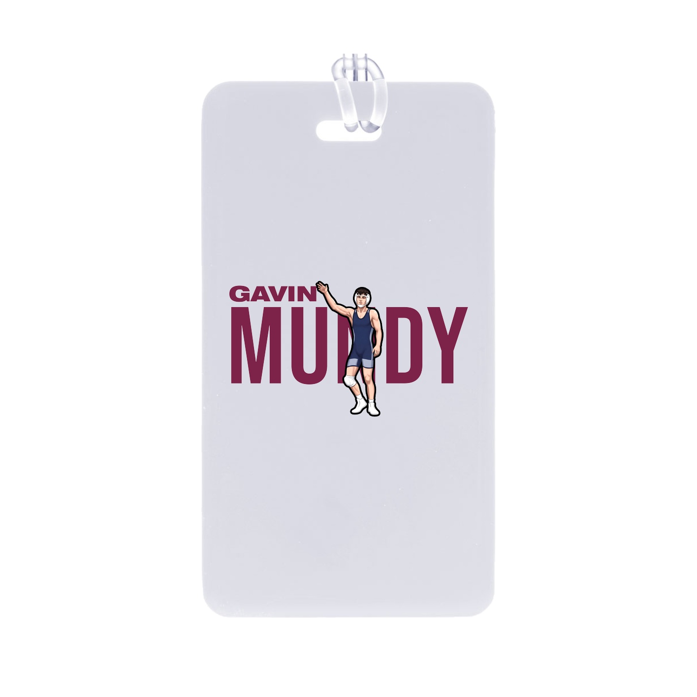 Bag Tag — Player Name in Classic
