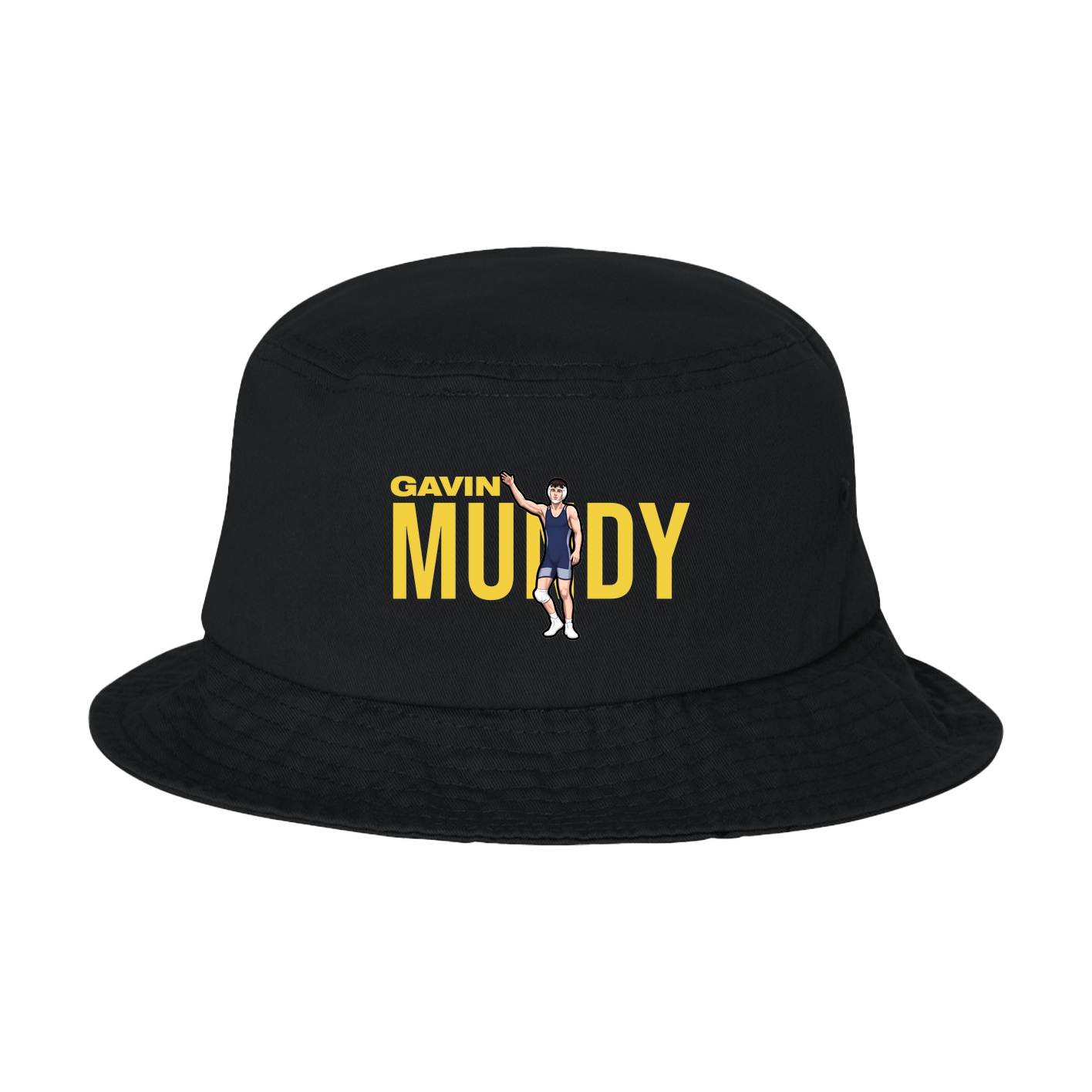 Bucket Cap — Player Name in Black