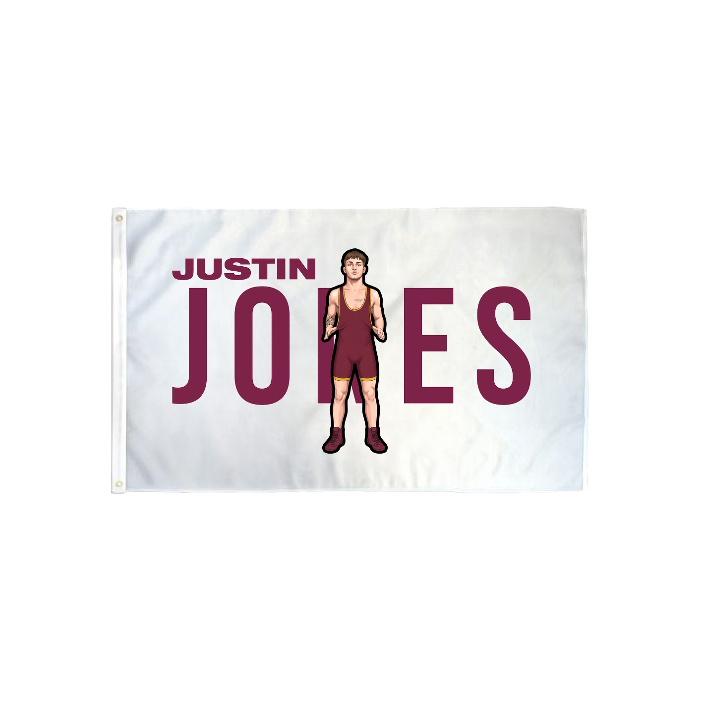 3x5 Flag — Player Name in Classic