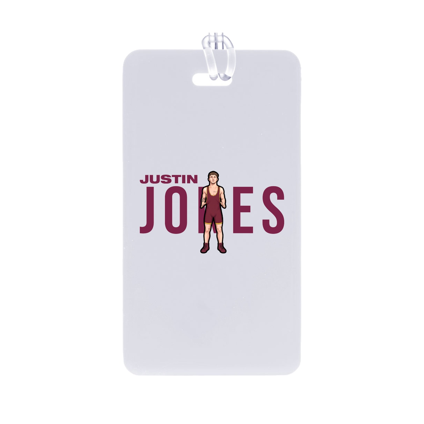 Bag Tag — Player Name in Classic