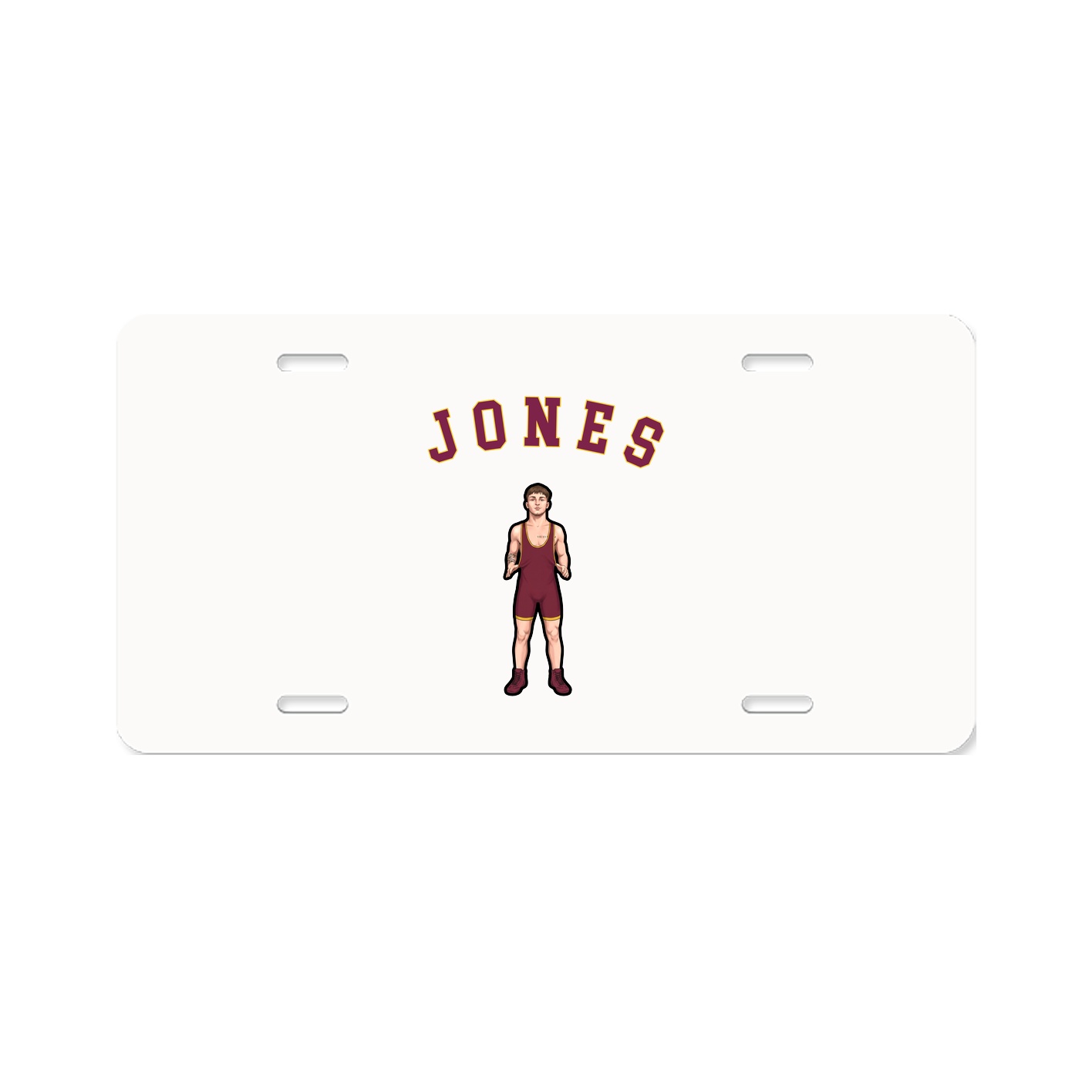 License Plate — Shirsey Arch in Classic
