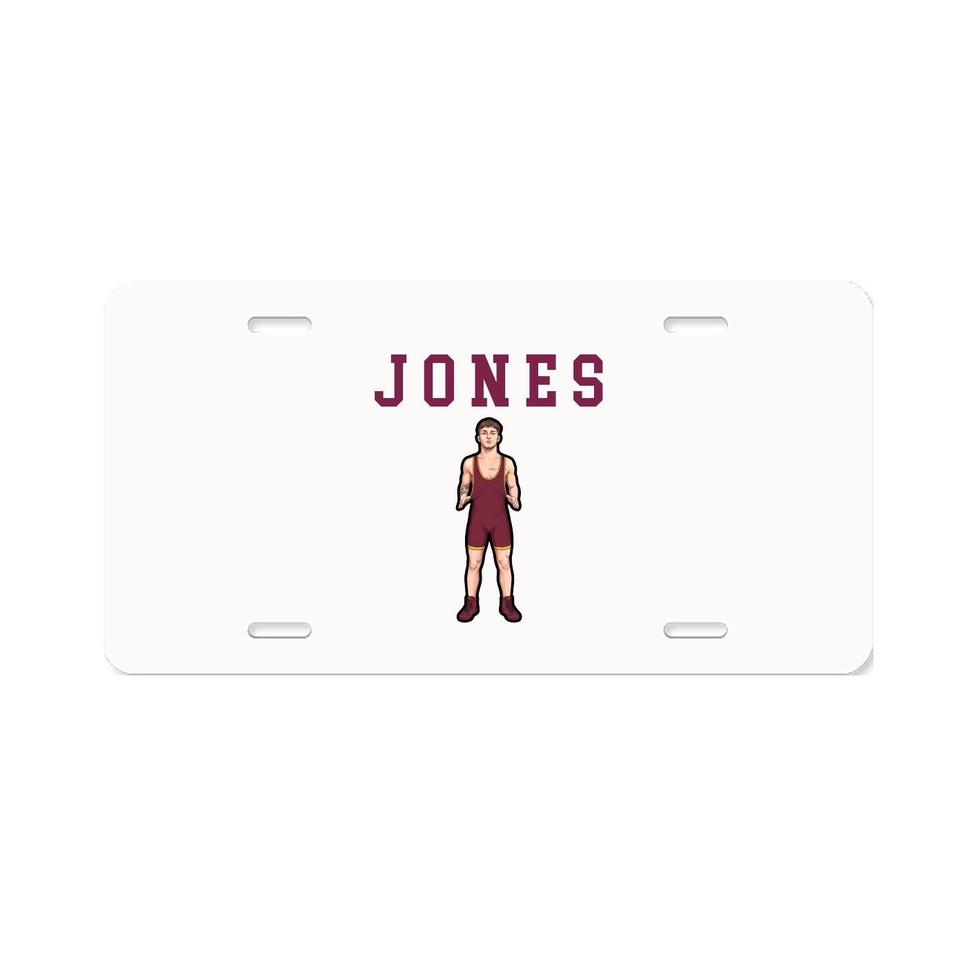 License Plate — Shirsey in Classic