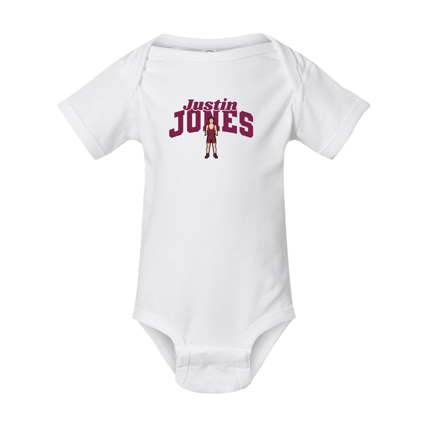 Baby Onesie — Signature Arch in White