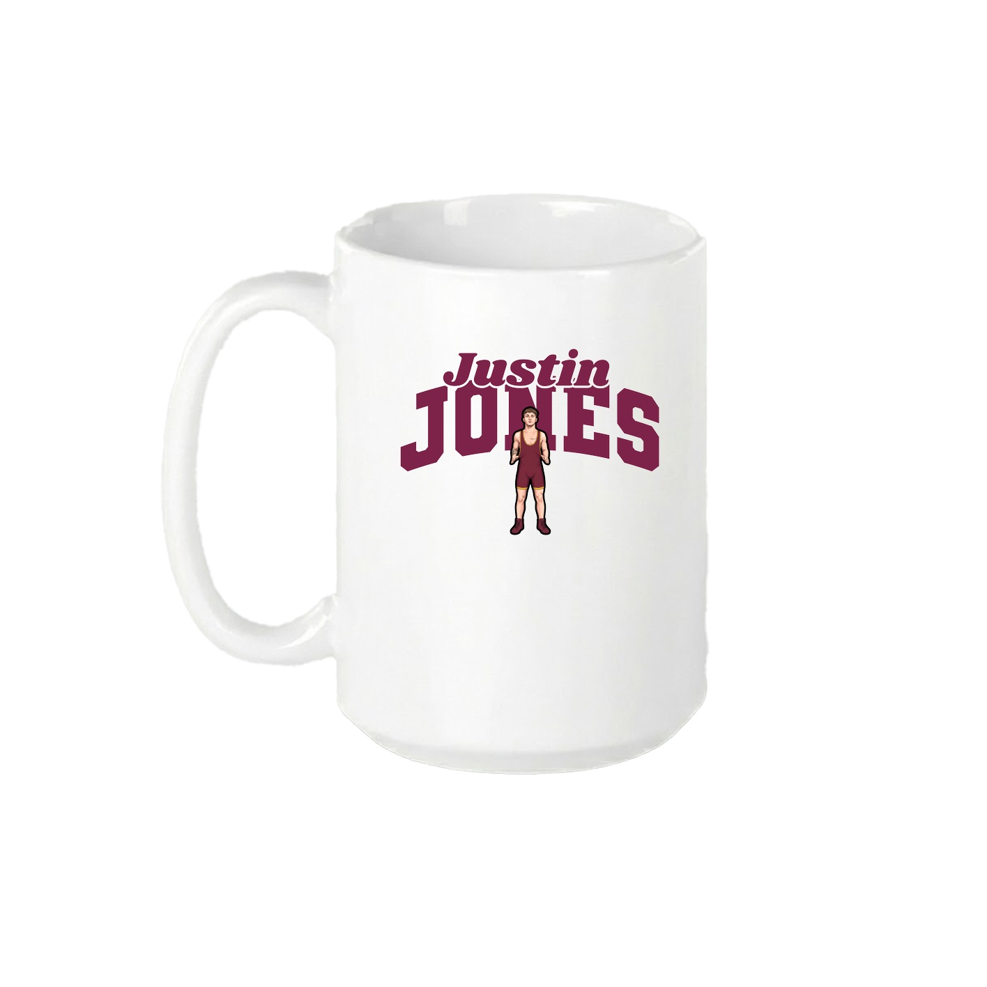 15oz Coffee Mug — Signature Arch in White