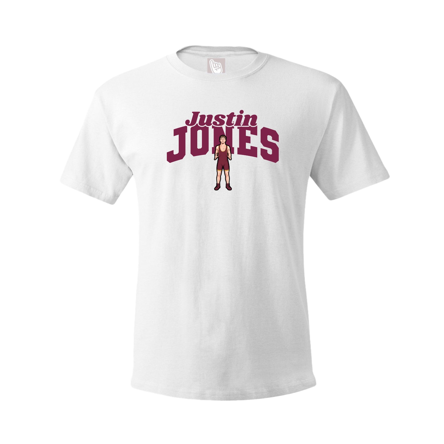Youth Tee — Signature Arch in White