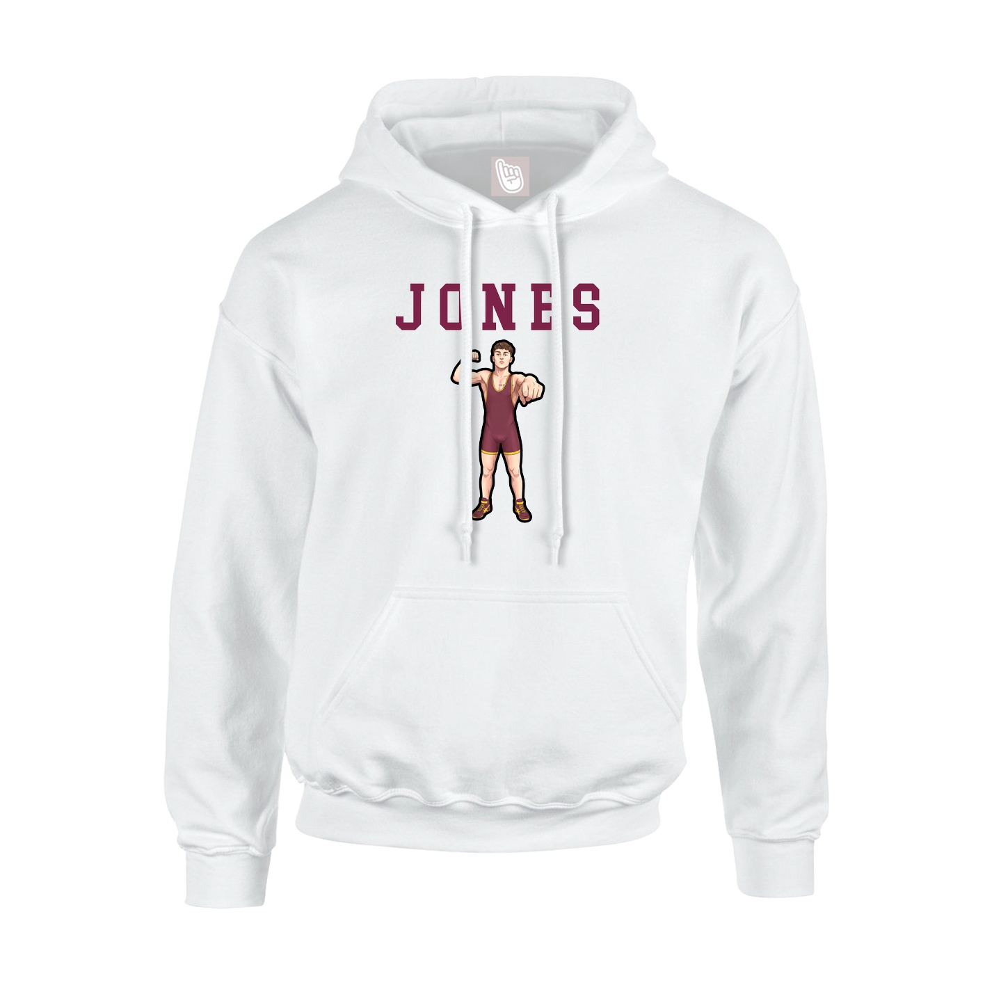 Youth Hoodie — Shirsey in White